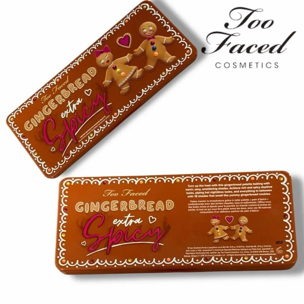Too Faced Three Eyeshadow Collection - Peach, Gingerbread, Cinnamon